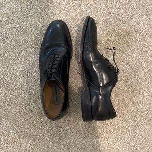 Mens black dress shoes